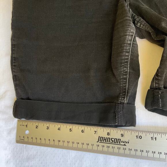 DKNY Women Denim Shorts size 16, Black - Picture 6 of 10